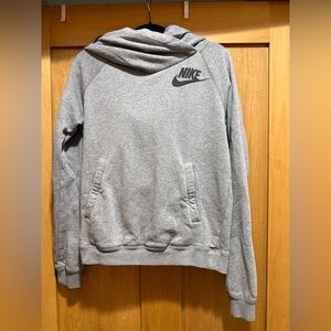 Nike Heather Gray Pullover Hoodie